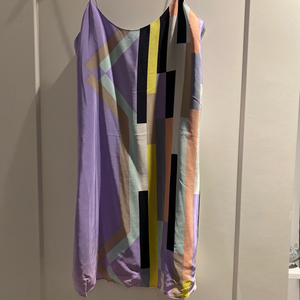 Mini Art Deco slip dress